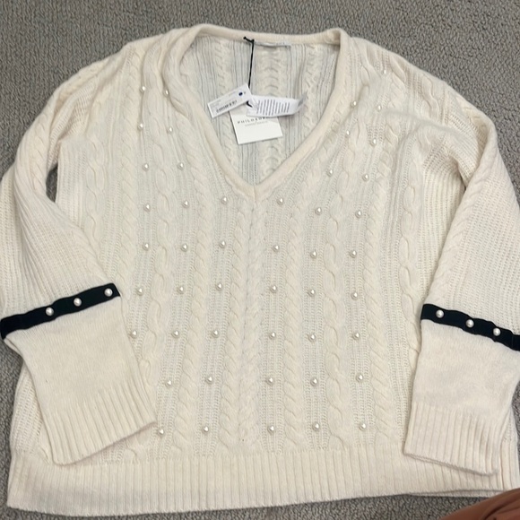 Philosophy di Lorenzo Serafini Sweaters - philosophy di lorenzo pullover with pearls size 42 usa XL